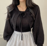 Thin Knitted Single Breasted Cardigan