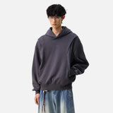 Y2K Cozy Solid Color Oversized Hoodie
