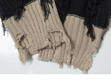 Striped Distressed Vintage Sweater
