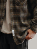 High Quality Vintage Plaid Coat Shirt