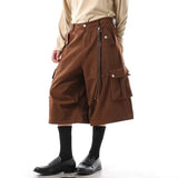 Long-lasting Retro Personality Cargo Jorts