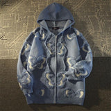 Y2k Butterfly Vintage Zip-up Hoodie