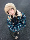 Vintage Reversible Warm Cotton Pilot Jacket