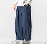 Streetwear Baggy Denim Wide Leg Cargo Jeans