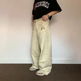 American Style Cool Retro Washed Straight Jeans