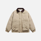 Japanese Thicken Parkas Large Pocket Jacket