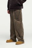 Wide-leg Baggy Corduroy Pants