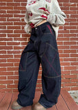 Vintage Oversize Hip Hop Cargo Jeans