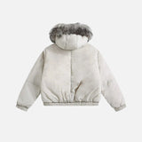 Y2K Versatile Thick Padded Parka Hodded Jacket