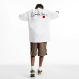 Retro Trendy Short-Sleeved Letters T-Shirt