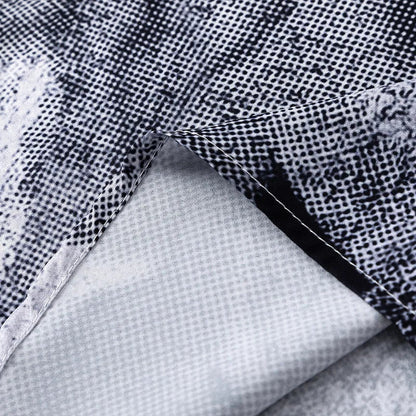 Abstract Black & White Graphic Shirt