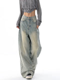 Light Blue Wide Leg Jeans