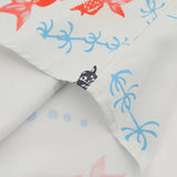 Golden Fish Graphic Hawaiian Short Shirt
