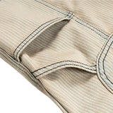 Streetwear Luxury Distressed Ripped Hole Straight Jeans