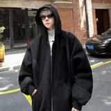 Oversized Zip-Up Hoodie