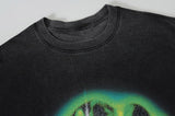 "We Born" Retro Oversized T-shirt