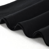 Black Graphic Shadow Long Sleeve T-Shirt