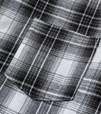 Streetwear Plaid Hooded Long Sleeve Shirt