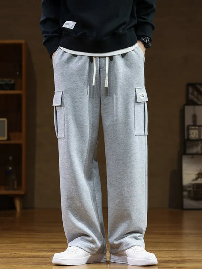 Multi Pocket Baggy Sweatpants
