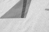 Retro Zip-up Polo Patchwork T-shirt