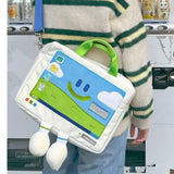 Y2K Smiling Laptop Bag