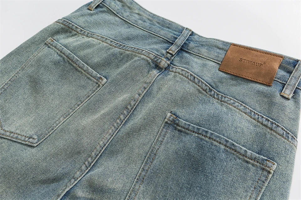 Y2k Rivet Pocket Jeans