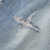 Relaxed Drawstring Denim Shorts