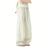 Korean Style Casual Elastic Waist Pants
