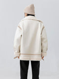 Heating Fur Leather Jacket
