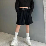 Men Elegant Solid Color Korean Style Short