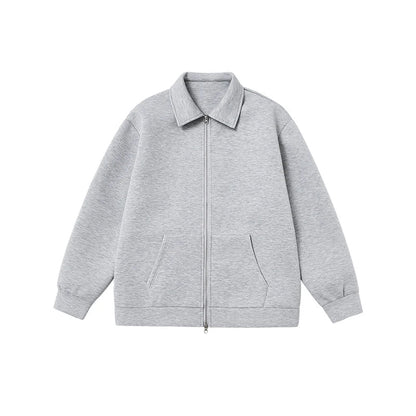 Men Solid Color Korean Style Casual Jacket