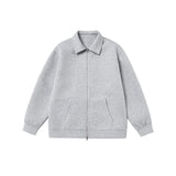 Men Solid Color Korean Style Casual Jacket