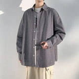 Men's Classic Plaid Student Workwear Shirt