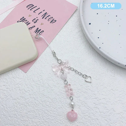 Floral Charm Keychain