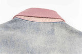 Retro Breathable Button-Up Washed Denim Shirt