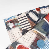 Graphic Patchwork Short Sleeve Shirt