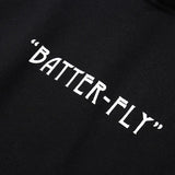 Flattering Colorful Butterfly Print Hip Hop Hoodie