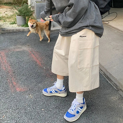 Oversized Loose Cargo Pants Japanese