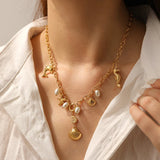 Ocean Pearl Lady Sweet Necklace