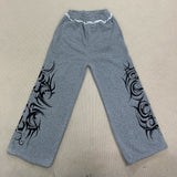 Trendy High Waist Loose Sports Sweatpants