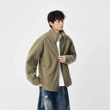 Y2K Lightweight Casual Fleece Zip-Up Jacket