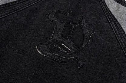 Shadow Stripes Denim Jacket
