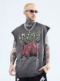Gradient Retro Sleeveless T-shirt