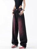 Durable Gothic Hip Hop Wide Leg Jeans