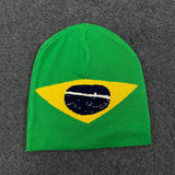 Brazilian Fans Trendy Knitted Winter Beanie