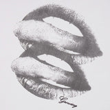 Red Lips Graphic Vintage T-shirt
