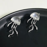 Deep Sea Jellyfish Crystal Earrings