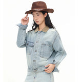 Y2K Streetwear High Quality Blue Denim Jacket