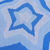 Star Pattern Knitted T-Shirts
