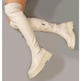 Chunky Heel Over the Knee Boot